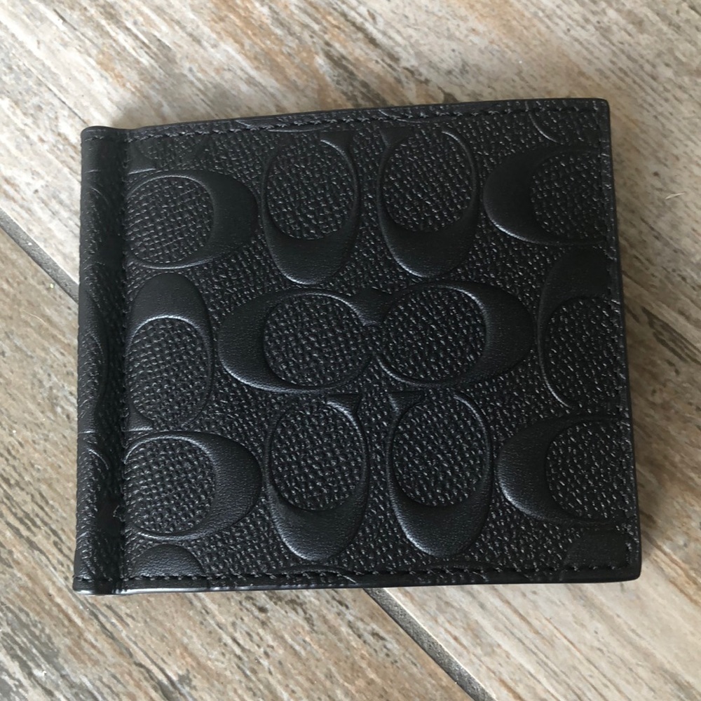 COACH black money clip